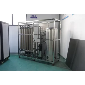 1500 L H Industrial Water Plant for Hotel Use QS AC Mix Prefilter 6x RO Membranes 300L Storage Tank Stable Output Model LF 1.5T