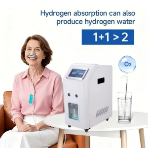1500ml min Medical Grade Hydrogen Inhaler Machine Hydrogen Generator Energy Saving Compact Design for Office and Home