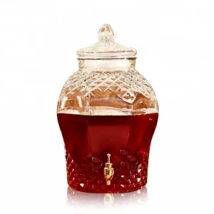 15L Homeware Storage Glass Beverage Drink Dispenser with Tap