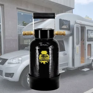 16,000-Grain RV Water Softener and Filter System with Copper Fittings