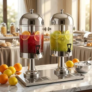 16L Acrylic Cold Drink Juice Dispenser for Restaurant Buffet Party