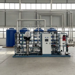 18 m3/h Deep Well Salty Water Filter System Reverse Osmosis Water Treatment Plant