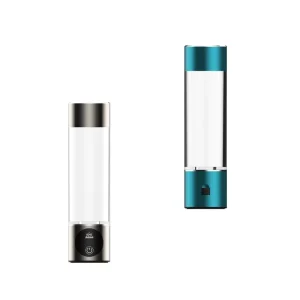 1800mAh 3000 PPB Intelligent Alkaline Hydrogen Water Bottle Generator with LED Touch Screen