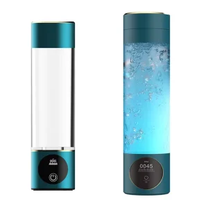 1800mAh 3000 PPB Leakproof Portable Alkaline Hydrogen Water Bottle Generator for Sport, Gym, and Travel