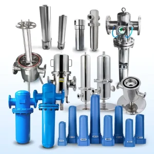 1Micron 250SCFM Compressed Air Coalescing 40 Bar Filter For Mines