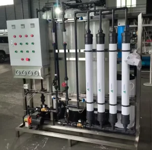 1T/H Ultrafiltration Water Purifier UF System Industrial Wastewater Treatment UF Membrane System with Pretreatment Function