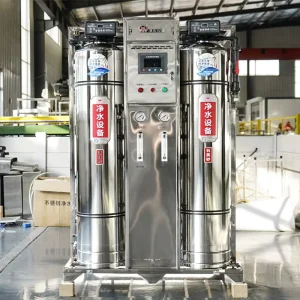 1TPH 1000LPH Stainless Steel CE Approved Food Grade Pure Water Plant High Rejection Rate RO Water Treatment System
