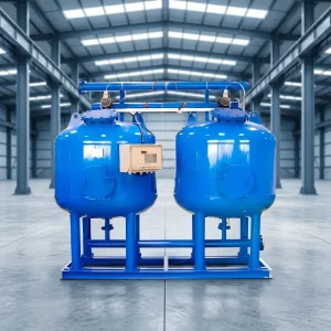 1m3/h – 100m3/h Automatic Carbon Filter System for Color and Odor Removal in Process Water