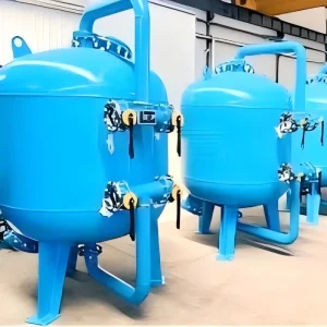 1m3 h 100m3 h Quartz Sand Filtration System for Industrial Wastewater Reuse Projects