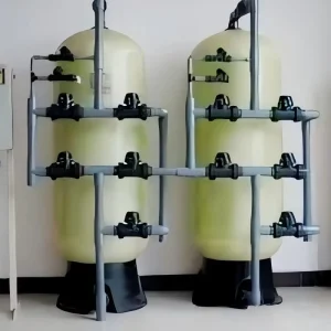 1m3 h 50m3 h Pressure Sand Filter for Electronics Manufacturing Water Supply