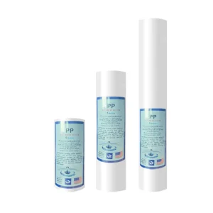 1um 3 5um 10um 1 5 10 20 50 Micron 10″ 20 30 40 Inch Polypropylene pp Spun Sediment Melt Blown Water Filter Cartridge water filter purifier