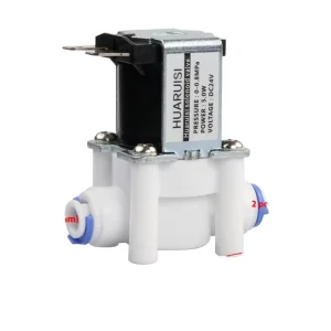 2/3/4-Point Quick Connect Solenoid Valve for Water Purifier, DC12V/24V, 18S, Plastic PP