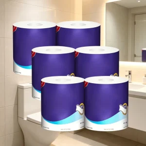 2-Ply 3-Ply Toilet Tissue Paper Roll Disposable Absorbent Toilet Paper