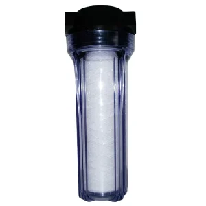 2 Stage 20 Inch Big Blue Filter Housing Conjoined with Wrench for Multi Stage Filtration