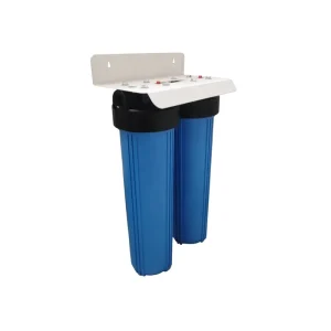 2 Stage Big Blue Water Purifier Filter Cartridge Housing Plastic RO Membrane Housing for 20 Inch Cartridge