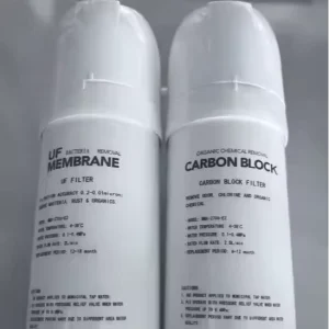2 Stage Filtration System UF Membrane Activated Carbon Replacement Water Filter Cartridge Set for SZD K200 System Purifiers