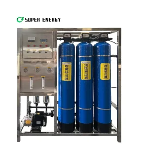 2-Stage Industrial RO System 250L/H PLC-Controlled Pump Ultra-Low Conductivity for Electronics Industry