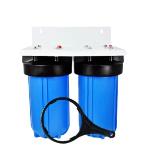 2 Stage Water Filter Big Blue High Pressure Big Blue Water Filter Housing 10 Inch Plastic Filter Housing
