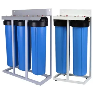 2- and 3-Stage 20-Inch Water Filter Housing, Sediment and Carbon Block, PP Plastic, Water Treatment