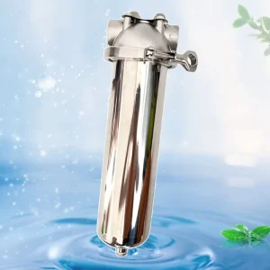 2.5*10Inches Single Core Filter Durable Whole House SUS304 Water Filter for City Water Supply