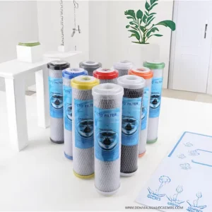 2.5 Inch x 20 Inch Carbon Cartridge for Water Treatment Machinery PP Material
