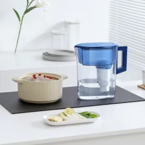 2.5L Activated Carbon Alkaline Izonic Water Filter Pitcher Household Water Purifier Jug Portable Elegant Kettle