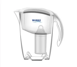 2.5L Outdoor RV and Household Countertop Alkaline Water Filter Pitcher System with App Controlled Digital Display Removes Chlorine