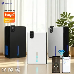 2.5L Portable Smart WiFi Dehumidifier for Home Bedroom