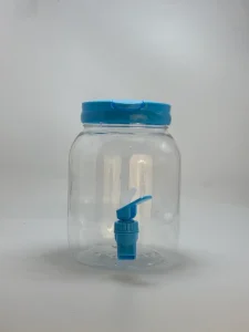 2.5L Sky Blue Plastic Beverage Dispenser with Spigot