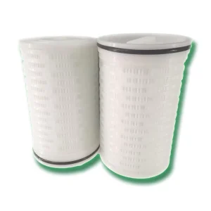20 Inch 0.2 Micron ISO9001 Certified High Flow PP Pleated Membrane Filter Element for Water Filters 1000 LPH Capacity