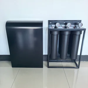 20 Inch 3-Stage Water Filter Black Housing for Outdoor and Home Use