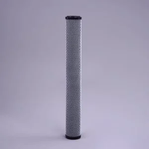 20 Inch 5 Micron CTO Carbon Block Drinking Water Filter Cartridge for Water Purification