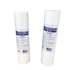 20 Inch 5 Micron PP Filter Cartridge Sediment Filter Cartridge for Household Reserve Osmosis Water Treatment