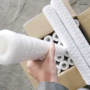20 Inch 5 Micron PP String Wound Filter Cartridge for Water and Chemical Filtration