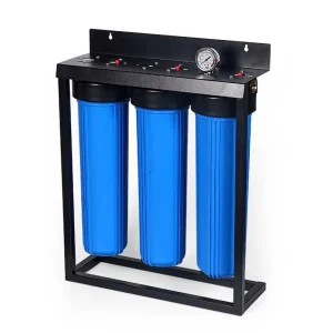 20 Inch Big Blue 3 STAGE Whole House Water Treatment Machine Pre Water Filter System