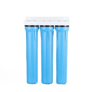 20 Inch Blue 3-Stage Electric PP Plastic Household Water Filter System