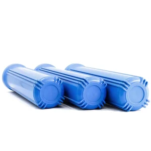 20 Inch Blue Filter Housing ABS Material Pre Filter Shell for Commercial Use