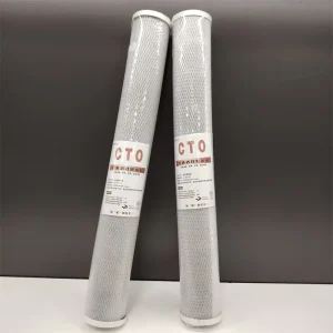 20-Inch CTO Activated Carbon Filter for Household Water Filtration