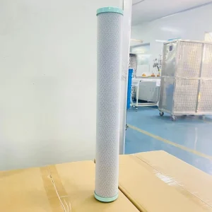 20 Inch Coconut Shell Activated Carbon Block Water Filter Cartridge