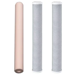 20 Inch Flat Mouth Compressed Carbon Filter Element Commercial Pure Water Machine Flat Pressure Net Carbon CTO Filter Cartridge water filter purifier