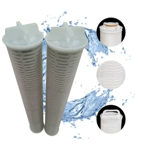 20 Inch High Flow 0.2 Micron Pleated Filter Cartridge with 222/226/Fin Ends for Water Filter Systems