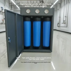20 Inch Jumbo Pre-Filter Central Whole House Water Purifier Three-Stage Stainless Steel Outdoor