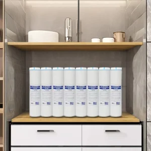 20 Inch PP Melt Blown Water Filter Cartridge for Water Purifier Pre-Filter Removes Sediment Rust and Impurities Custom