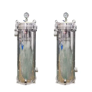 20 Inch Steel Mesh 40 Microns Prefilter Water Filter 304 Stainless Steel Pre Filter Large Flow 15000L H Whole House Water Filter