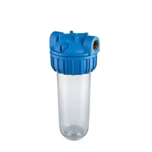 20-Inch Triple-Housing 3-Stage RO Water Filter System with Gearbox 500 L/Hour PPF UDF CTO Filtration
