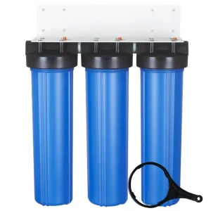 20-Inch Triple-Stage Big Blue Filter System