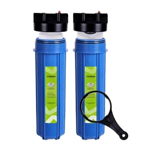 20 Inch Whole House Water Filter Housing Sediment Carbon Cartridge Universal Housing Pre-Filtration System