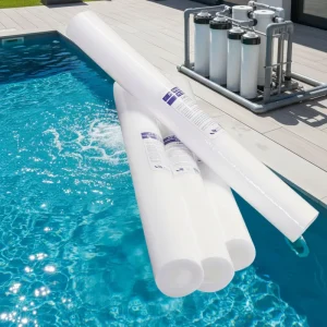 20 Micron 20 Inch PP Melt Blown Filter Cartridge for Swimming Pool Circulating Water Filtration