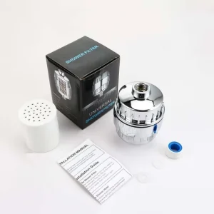 20 Stage 1 Machine 1 Filter Cartridges Universal Water Shower Tap Filter for Removing Residual Chlorine