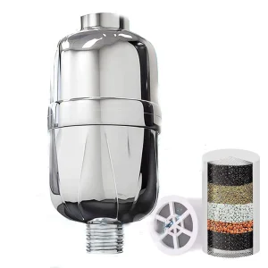 20 Stages Universal Bright Chromed Shower Filter Shower Water Purifier